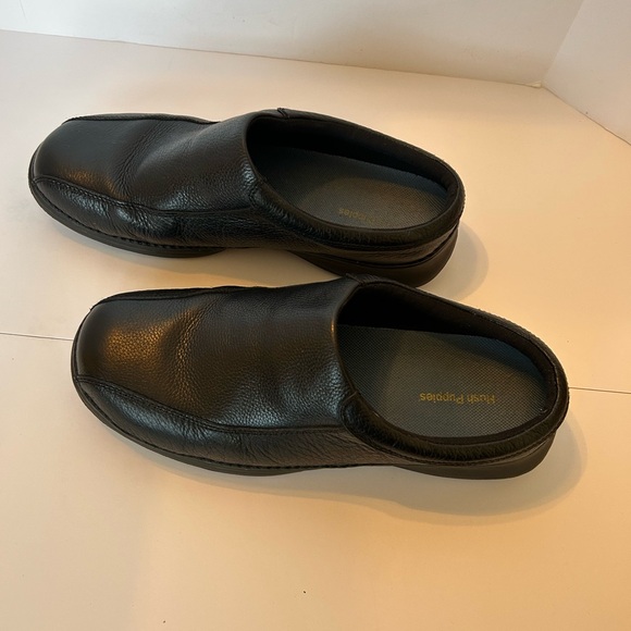 Hush Puppies Men’s Slip On Loafers Size 13 EW Black‎ Zero G Leather Shoes - Picture 1 of 8